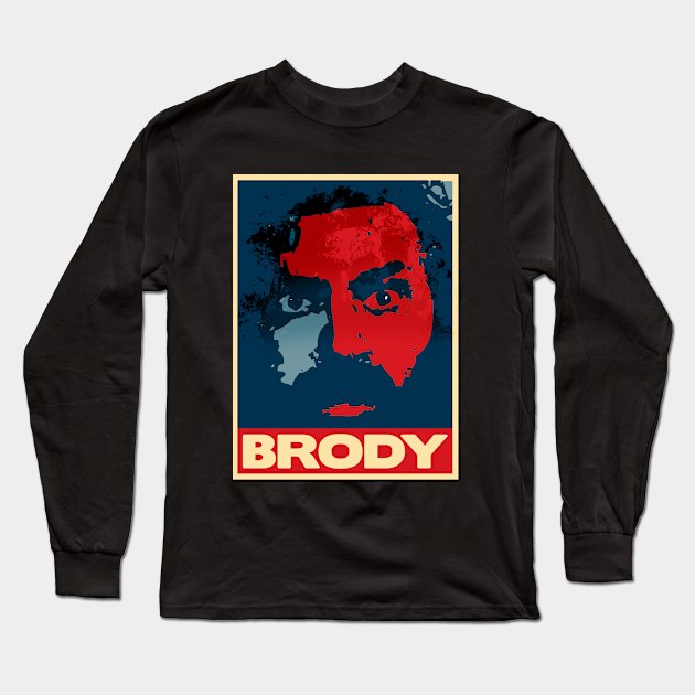 Bruiser brody - Popart Long Sleeve T-Shirt by gulymaiden